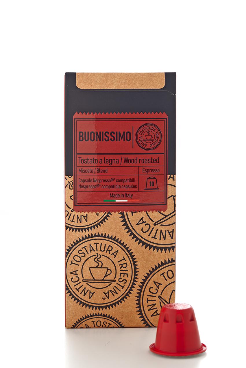 Buonissimo Woodroasted Italian Coffee Antica Tostatura Triestina by Hausbrandt