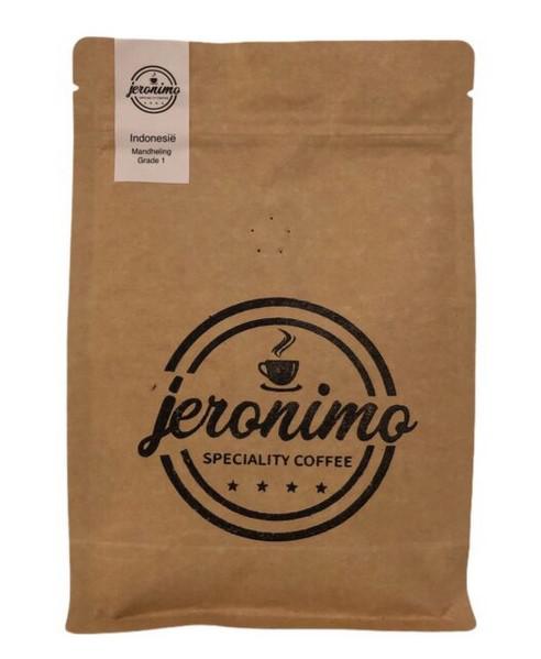 Jeronimo - Indonesië Mandheling grade 1 - 1000gr Single origin bonen