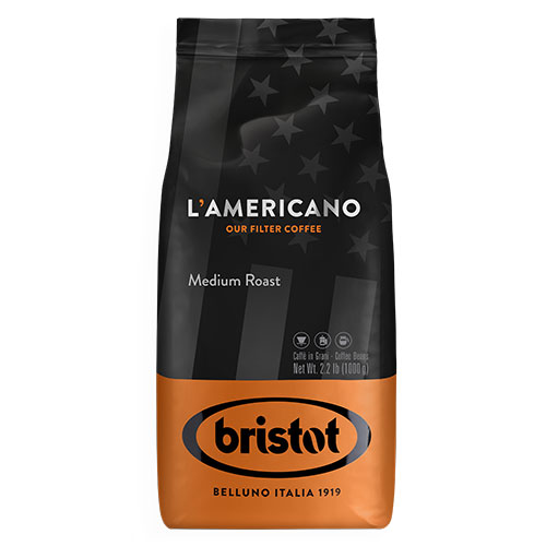 Bristot L'Americano Medium Roast Bonen 1000gr