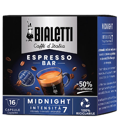 Bialetti Midnight Koffiecapsules 8x16st