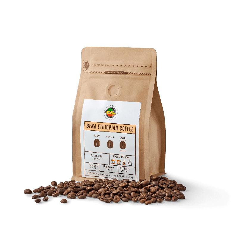 Natural Dark Roasted - 100% Arabica coffee - 250 gram