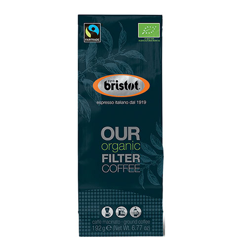 Bristot OUR Biologische Filter Koffie 192 gram