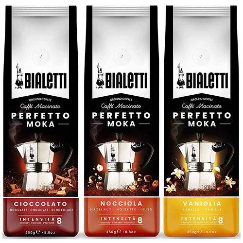 Bialetti Koffie smaken proefpakket 3 x 250 gram