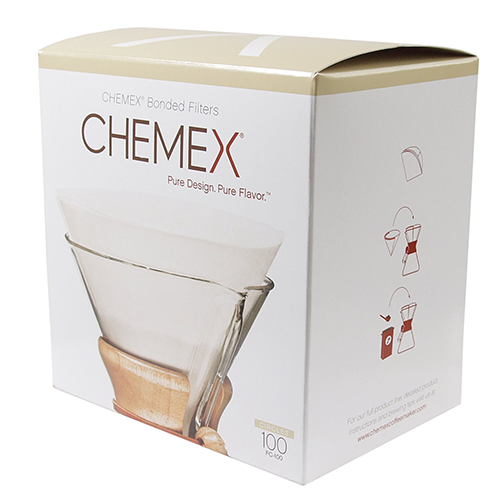 Chemex Filters Rond Voorgevouwen 6-8-10 kops 100stuks