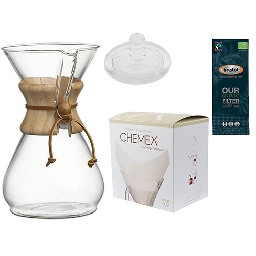 Chemex Slow Coffee Set 6-kops