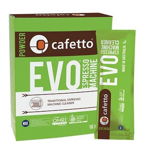 Cafetto EVO Reinigingspoeder Sachet 18 x 5gr