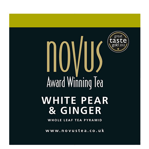 Novus Tea White Pear & Ginger 50 stuks