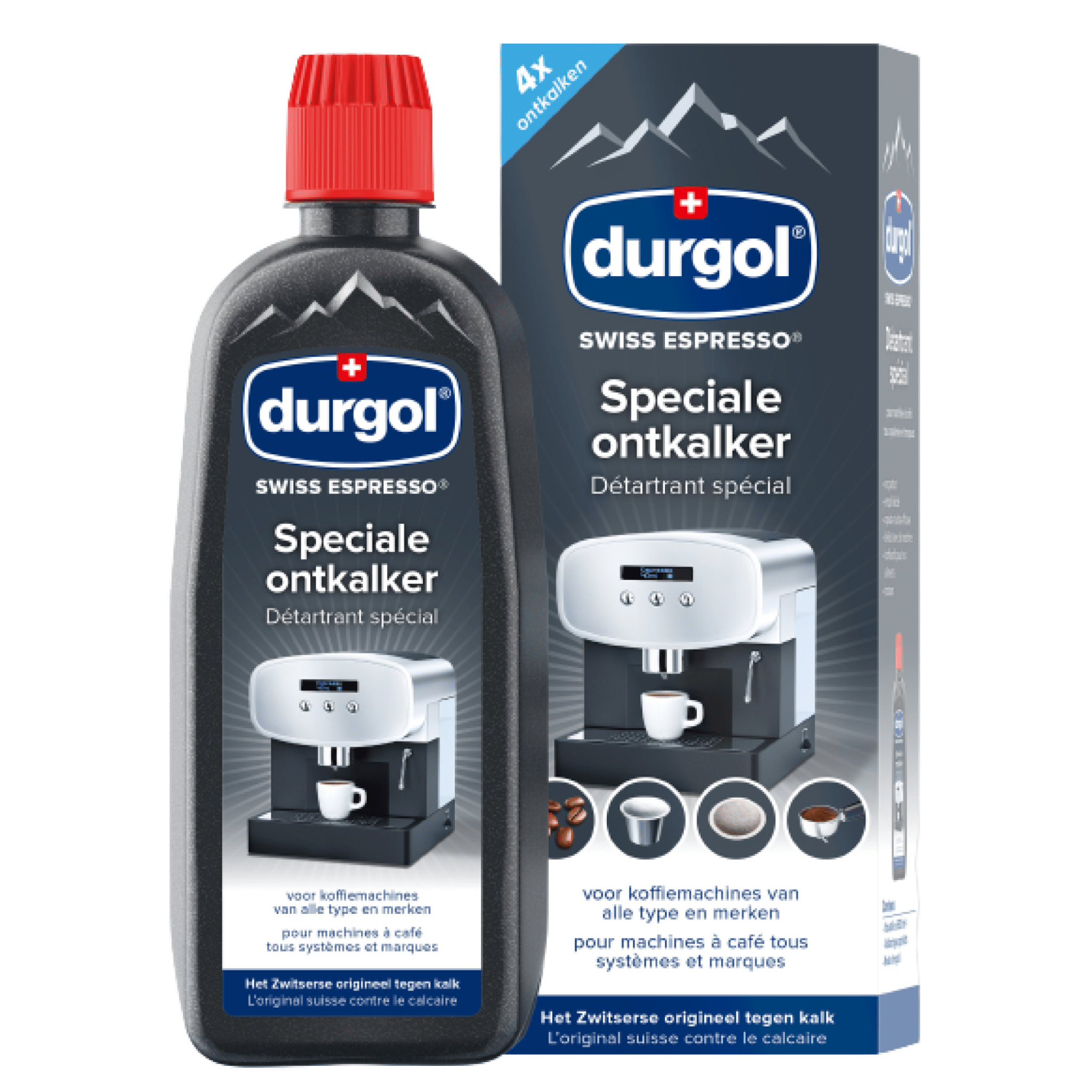 Durgol swiss koffiemachine ontkalker 500 ml