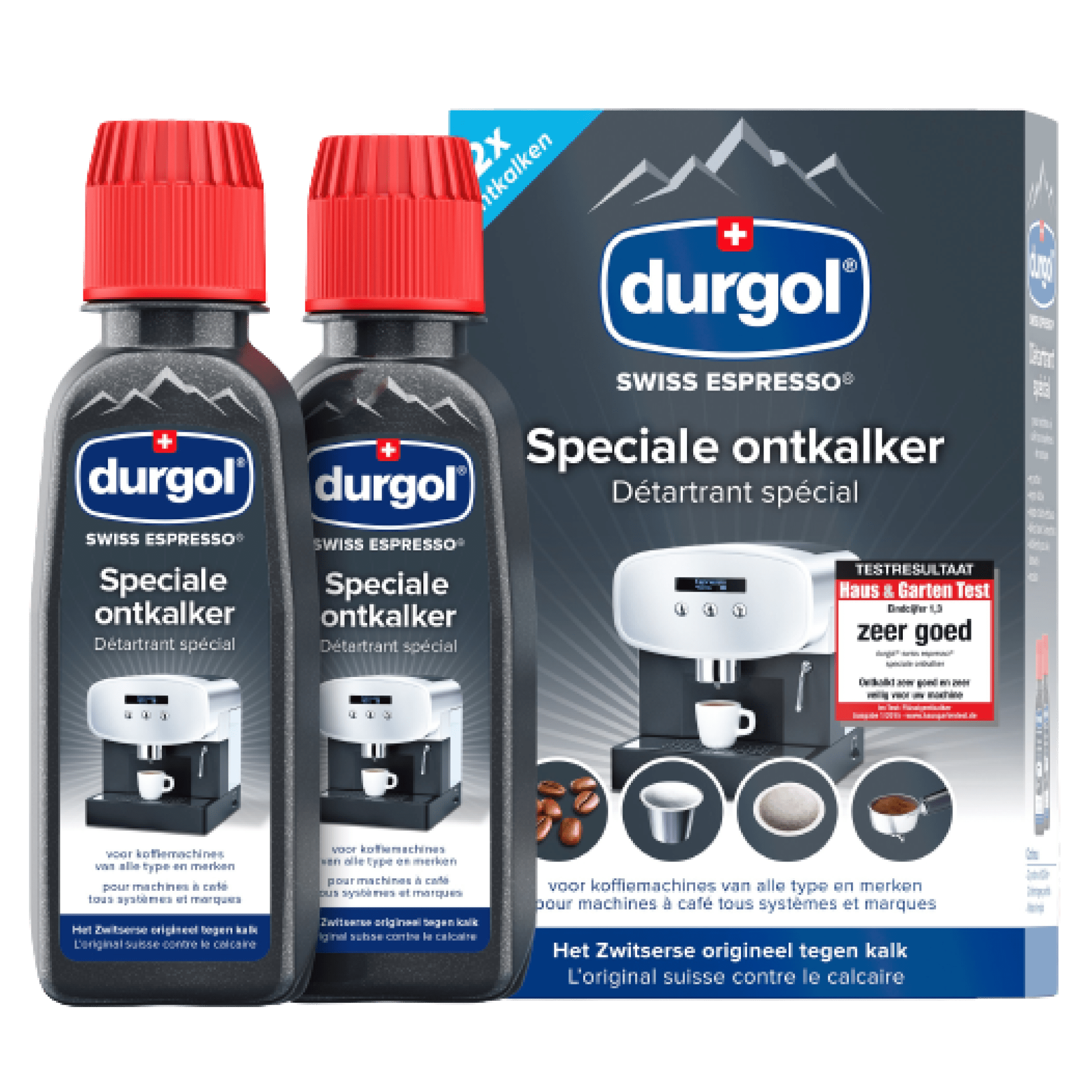 Durgol swiss espresso 2 x 125 ml ontkalker