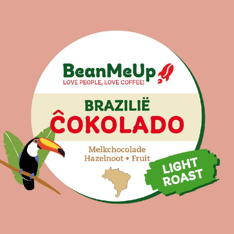 Ĉokolado Light Roast 250 gram bonen