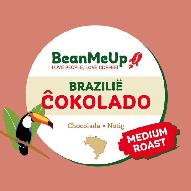 Ĉokolado Medium Roast 250gram bonen